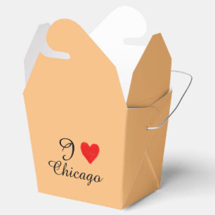 IHEART Chicago Favour Box