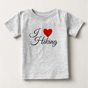 IHEART Hiking Baby T-Shirt