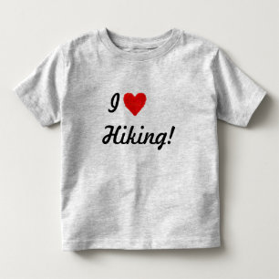IHEART Hiking Toddler T-Shirt