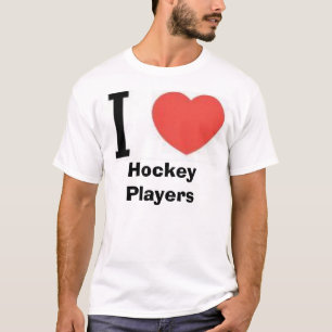 iheart, iheart, Hockey Players T-Shirt