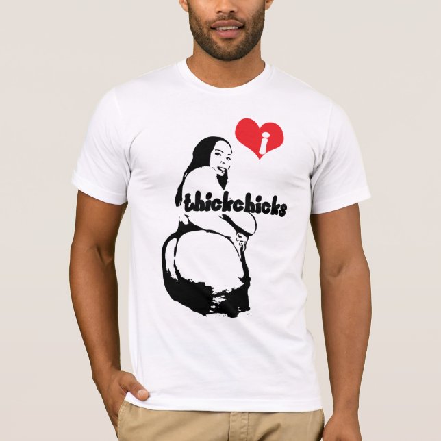 iheartthickchicks T-Shirt (Front)