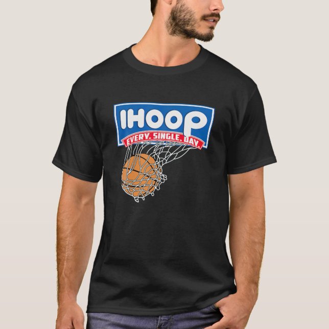 IHOOP So Please Watch Your Ankles Funny Basketball T-Shirt (Front)