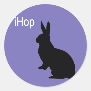iHop Easter Bunny Classic Round Sticker