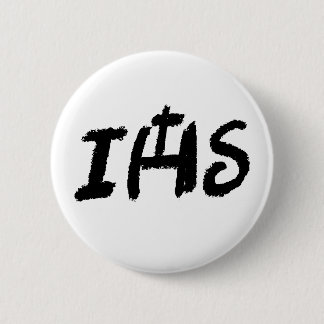 IHS Catholic Pin Chapa