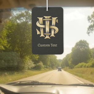 IHS Christogram Car Air Freshener