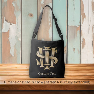 IHS Christogram Crossbody Bag
