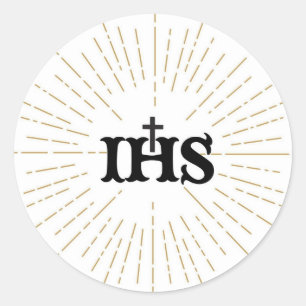 IHS Christogram Stickers