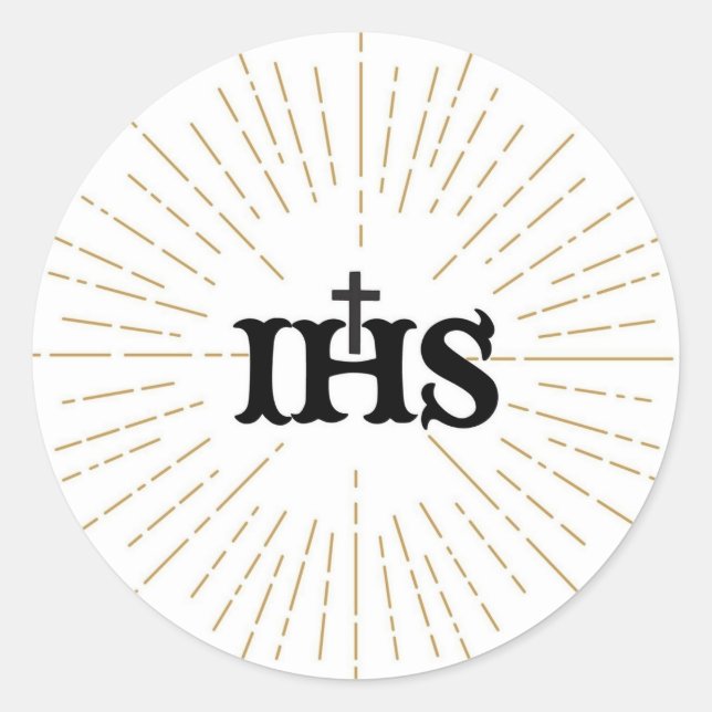 IHS Christogram Stickers (Front)