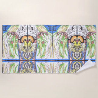 II COCONUTS by Adam Moyer Beach Towel