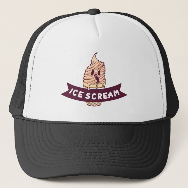 IIce Scream Trucker Hat (Front)