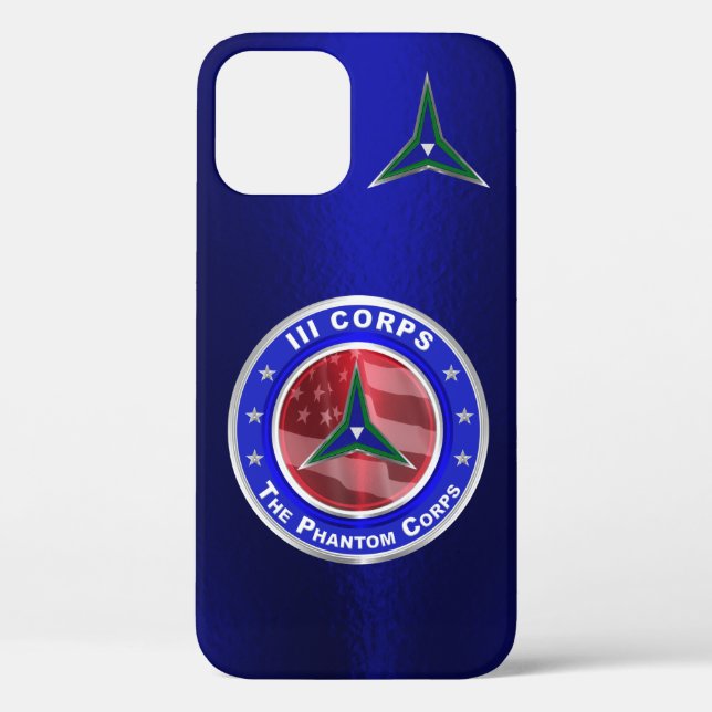 III Corps Phantom Corps  Case-Mate iPhone Case (Back)