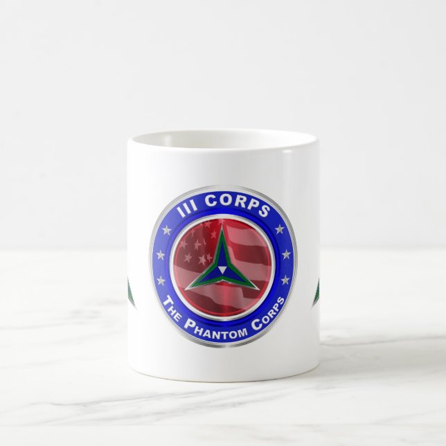 III Corps Phantom Corps Coffee Mug (Center)