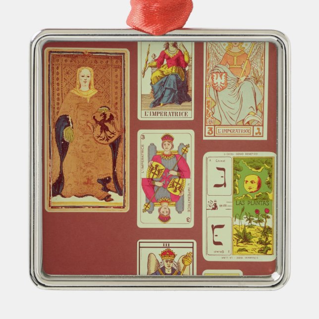 III The Empress Metal Tree Decoration (Front)