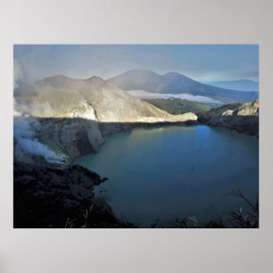 Ijen Crater Poster