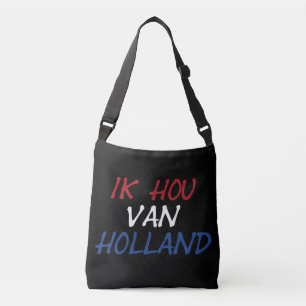 Ik Hou Van Holland overlay on bk cbbcn Crossbody Bag