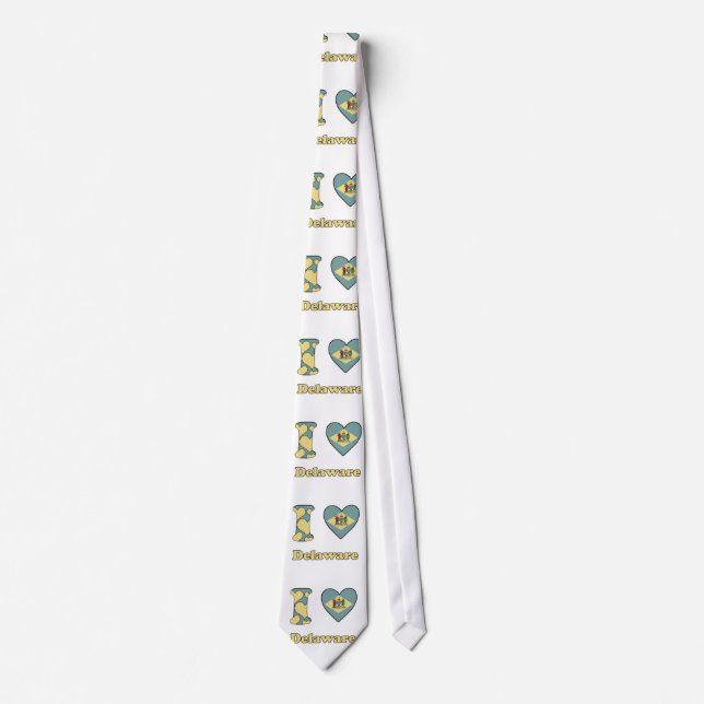 Ik houd van Delaware Tie (Front)