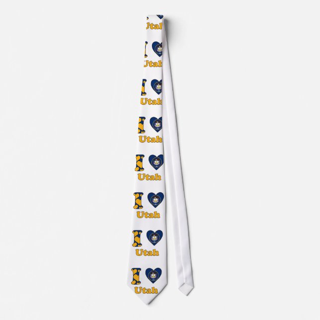 Ik houd van Utah Tie (Front)