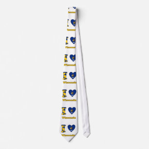 Ik houd van Wisconsin Tie