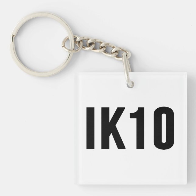 IK, Impact Protection, IK Rating, IK10 Key Ring (Front)