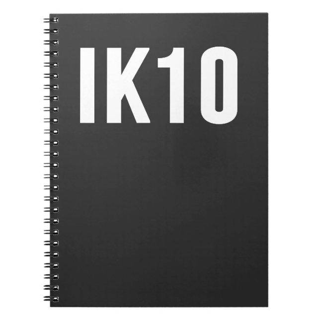 IK, Impact Protection, IK Rating, IK10 Notebook (Front)