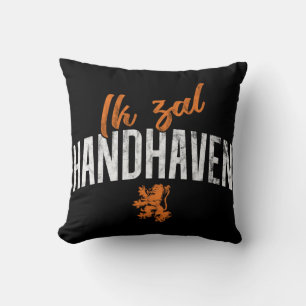 Ik Zal Handhaven Cushion, Dutch Motto Cushion