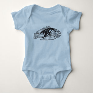 Ika - Fish Baby Bodysuit