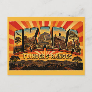 Ikara-Flinders Ranges South Australia Outback Postcard