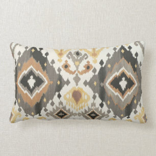 Ikat Accent Lumbar Pillow