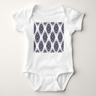 Ikat Boho Aztec Textile Motif Baby Bodysuit
