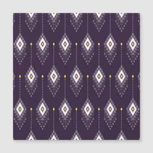 Ikat Chandelier Pattern: Vintage Textile Design
