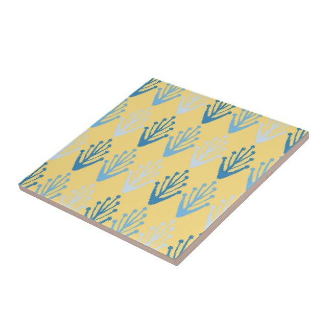 Ikat Design #8 @ Emporio Moffa Tile (Side)