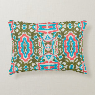 Ikat Ethnic Abstract Pattern. Shaman Pattern. Peni Decorative Cushion