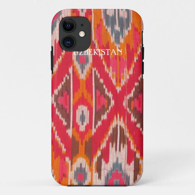 Ikat fabric Phone Case (Back)