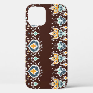 Ikat Inspiration: Oriental Elegance iPhone 12 Case
