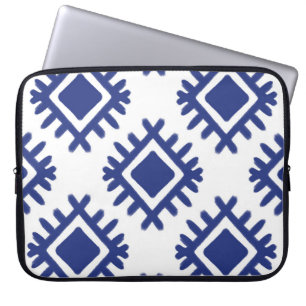 Ikat pattern Ethnic textile tribal American Americ Laptop Sleeve