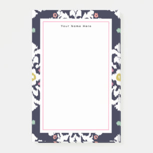 Ikat Pattern Post-it Notes