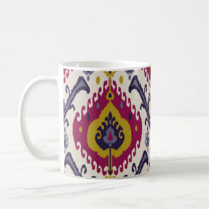 Ikat seamless pattern background Traditional patte Coffee Mug