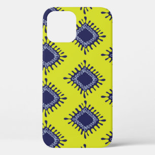 Ikat Tribal: Stylish Modern Pattern. iPhone 12 Case