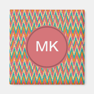 iKat Zigzag Design Spice Colours Magnet