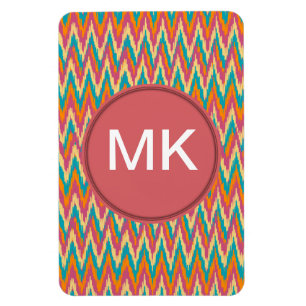 iKat Zigzag Design Spice Colours Magnet