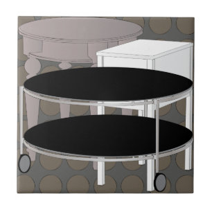 Ikea Furniture Tabels Brown TIle