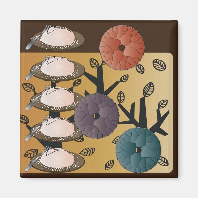 Ikea Kitchen Cakes Magnet (Front)