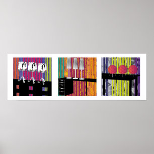 Ikea Lamps Three Poster