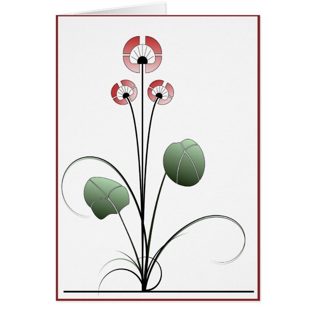 Ikebana Card (Front)