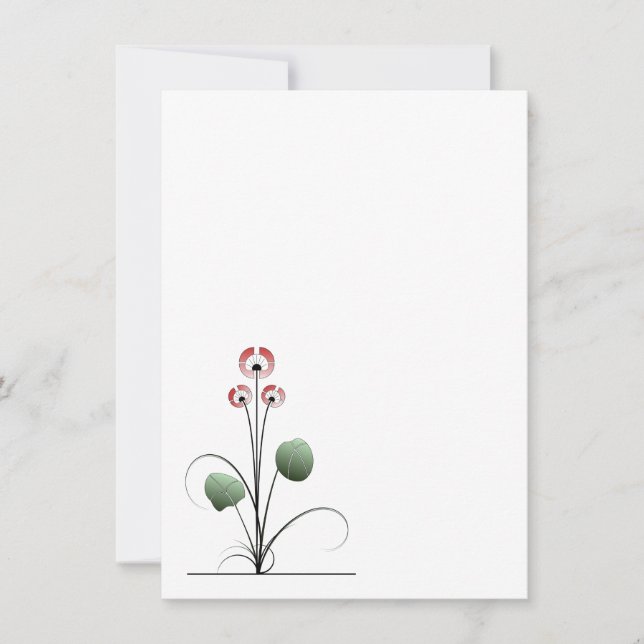 Ikebana Card (Front)