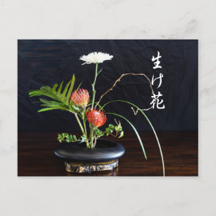 Ikebana Postcard