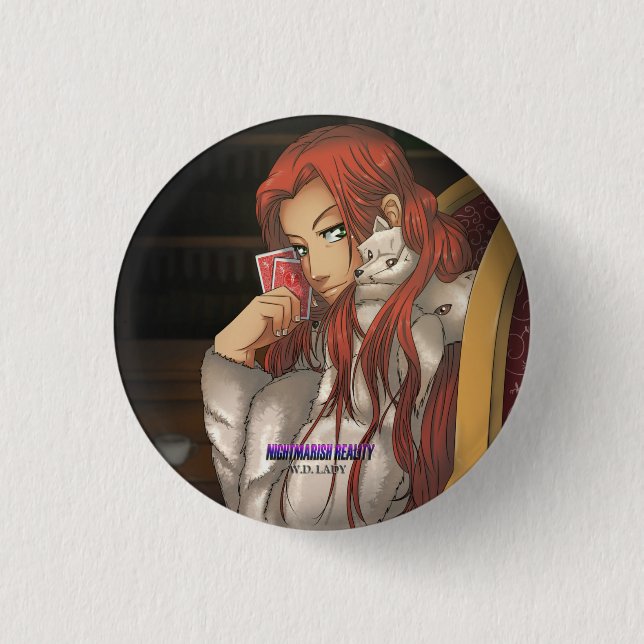Ikeda Button (From Nightmarish Reality) (Front)