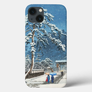 Ikegami Honmonji Temple Kawase Hasui shin hanga iPhone 13 Case