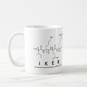 Iker peptide name mug