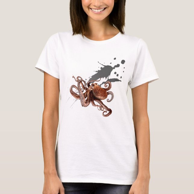 Iker The Octopus T-Shirt (Front)